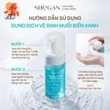  (TẶNG SET 2 KẸP LÁ CỜ) Combo 2 chai dung dịch vệ sinh muối biển xanh (100ml) 