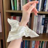  (Phiên Bản Mới) Dây Buộc Tóc Scrunchie Cao Cấp SHeGAN ( Chấm Bi/ Sọc - Mẫu Ngẫu Nhiên ) 