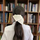  (Phiên Bản Mới) Dây Buộc Tóc Scrunchie Cao Cấp SHeGAN ( Chấm Bi/ Sọc - Mẫu Ngẫu Nhiên ) 