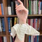  (Phiên Bản Mới) Dây Buộc Tóc Scrunchie Cao Cấp SHeGAN ( Chấm Bi/ Sọc - Mẫu Ngẫu Nhiên ) 