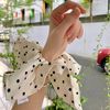  (Phiên Bản Mới) Dây Buộc Tóc Scrunchie Cao Cấp SHeGAN ( Chấm Bi/ Sọc - Mẫu Ngẫu Nhiên ) 