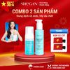  (TẶNG SET 2 KẸP LÁ CỜ) Combo Dung dịch vệ sinh & Tẩy da chết muối biển xanh SHeGAN 