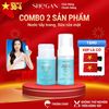  (TẶNG SET 2 KẸP LÁ CỜ) Combo Sữa rửa mặt & Nước tẩy trang muối biển xanh SHeGAN 