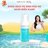  (CHE TÊN) Dung Dịch Vệ Sinh Muối Biển Xanh SHeGAN-Blue Sea Salt Intimate Cleansing Foam (100ml) 