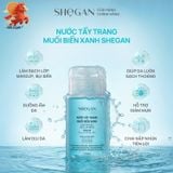  Combo đặc biệt SHeGAN - Sữa rửa mặt, Nước tẩy trang, Tẩy da chết, Dung dịch vệ sinh muối biển xanh, Serum khử mùi 