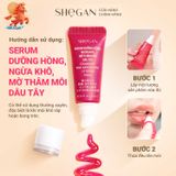  (TẶNG SET 2 KẸP LÁ CỜ) Combo Môi Hồng Nách Thơm Serum Môi Dâu Tây & Serum Khử Mùi Nách Và Chân - Lành  Tính, Thuần Chay, Không Chứa Paraben, Không Chứa Chì 