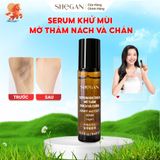  Serum khử mùi mờ thâm nách và chân SHeGAN (9ml) 