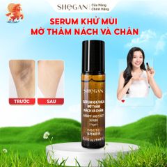 Serum khử mùi mờ thâm nách và chân SHeGAN (9ml)