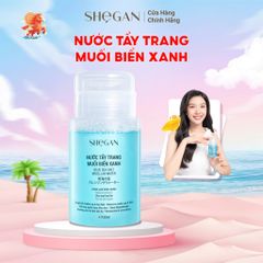 Nước tẩy trang muối biển xanh SHeGAN (150ml)