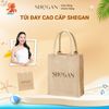  Túi đay tự nhiên cao cấp SHeGAN – Thân thiện môi trường, có nút bấm, tiện lợi, cứng cáp, có đệm đáy túi giữ form túi 