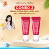  Combo 2 Tuýp Serum Dưỡng Hồng, Ngừa Khô, Mờ Thâm Môi Dâu Tây 6g - Mềm Môi, Hồng  Môi Tự Nhiên, Căng Mọng, Không Chứa Chì, Dưỡng Môi, Son Dưỡng 