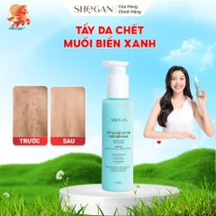 Tẩy da chết muối biển xanh SHeGAN (140ml)