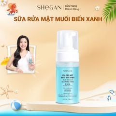 Sữa rửa mặt muối biển xanh SHeGAN (100ml)