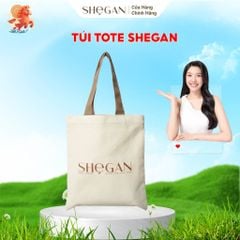 Túi Tote Vải Canvas SHeGAN (kích thước 21cm x 21cm) - Phụ Kiện Gọn Nhẹ, Tiện Lợi, Thân Thiện Môi Trường