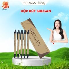 Hộp 5 bút bi giấy tái chế thân thiện môi trường SHeGAN