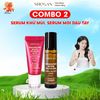  Combo Môi Hồng Nách Thơm Serum Môi Dâu Tây & Serum Khử Mùi Nách Và Chân - Lành  Tính, Thuần Chay, Không Chứa Paraben, Không Chứa Chì 