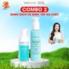  Combo Dung dịch vệ sinh & Tẩy da chết muối biển xanh SHeGAN 