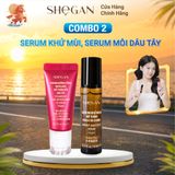  Combo Môi Hồng Nách Thơm Serum Môi Dâu Tây & Serum Khử Mùi Nách Và Chân - Lành  Tính, Thuần Chay, Không Chứa Paraben, Không Chứa Chì 