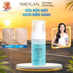 Sữa rửa mặt muối biển xanh SHeGAN (100ml)