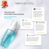  Sữa rửa mặt muối biển xanh SHeGAN (100ml) 