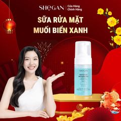 Sữa rửa mặt muối biển xanh SHeGAN (100ml)