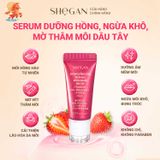  (TẶNG SET 2 KẸP LÁ CỜ) Combo Môi Hồng Nách Thơm Serum Môi Dâu Tây & Serum Khử Mùi Nách Và Chân - Lành  Tính, Thuần Chay, Không Chứa Paraben, Không Chứa Chì 