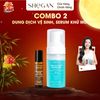  Combo Dung dịch vệ sinh muối biển xanh & Serum khử mùi mờ thâm nách và chân SHeGAN 