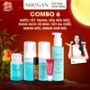  Combo Thuần Chay SHeGAN - Sữa Rửa Mặt, Nước Tẩy Trang, Tẩy Da Chết, Dung Dịch Vệ Sinh, Serum Khử Mùi, Serum Dưỡng Môi 