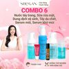  Combo Thuần Chay SHeGAN - Sữa Rửa Mặt, Nước Tẩy Trang, Tẩy Da Chết, Dung Dịch Vệ Sinh, Serum Khử Mùi, Serum Dưỡng Môi 