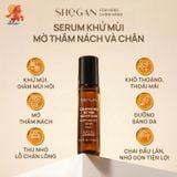  Combo đặc biệt SHeGAN - Sữa rửa mặt, Nước tẩy trang, Tẩy da chết, Dung dịch vệ sinh muối biển xanh, Serum khử mùi 