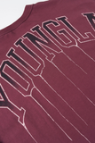  428 - Drip Oversized Tees - Grape Wash 