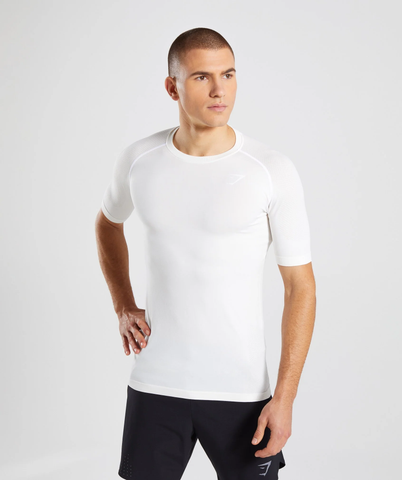  GYMSHARK Vital SEAMLESS T-SHIRTS - White 