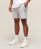 GS Interlock Tech 6" Shorts - Light Grey Core Marl 
