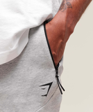  GS Interlock Tech 6" Shorts - Light Grey Core Marl 