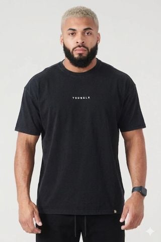  401 ESSENTIAL JACKED TEES SUMMER  - Black 