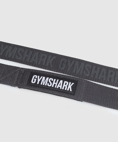  Gymshark Lifting Straps - Onyx Grey 