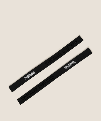  Gymshark Lifting Straps - BLACK 
