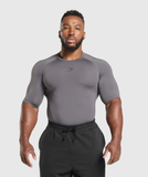  GYMSHARK Element Baselayer T-SHIRTS / Dark Grey 