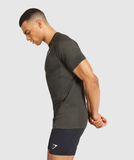  GYMSHARK Vital SEAMLESS T-SHIRTS - Olive 