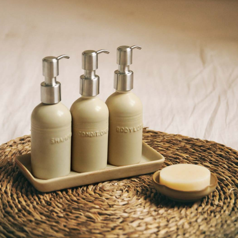  Bình đựng xà phòng bằng gốm 