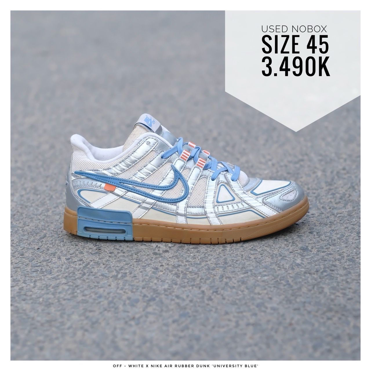 nike university blue dunk