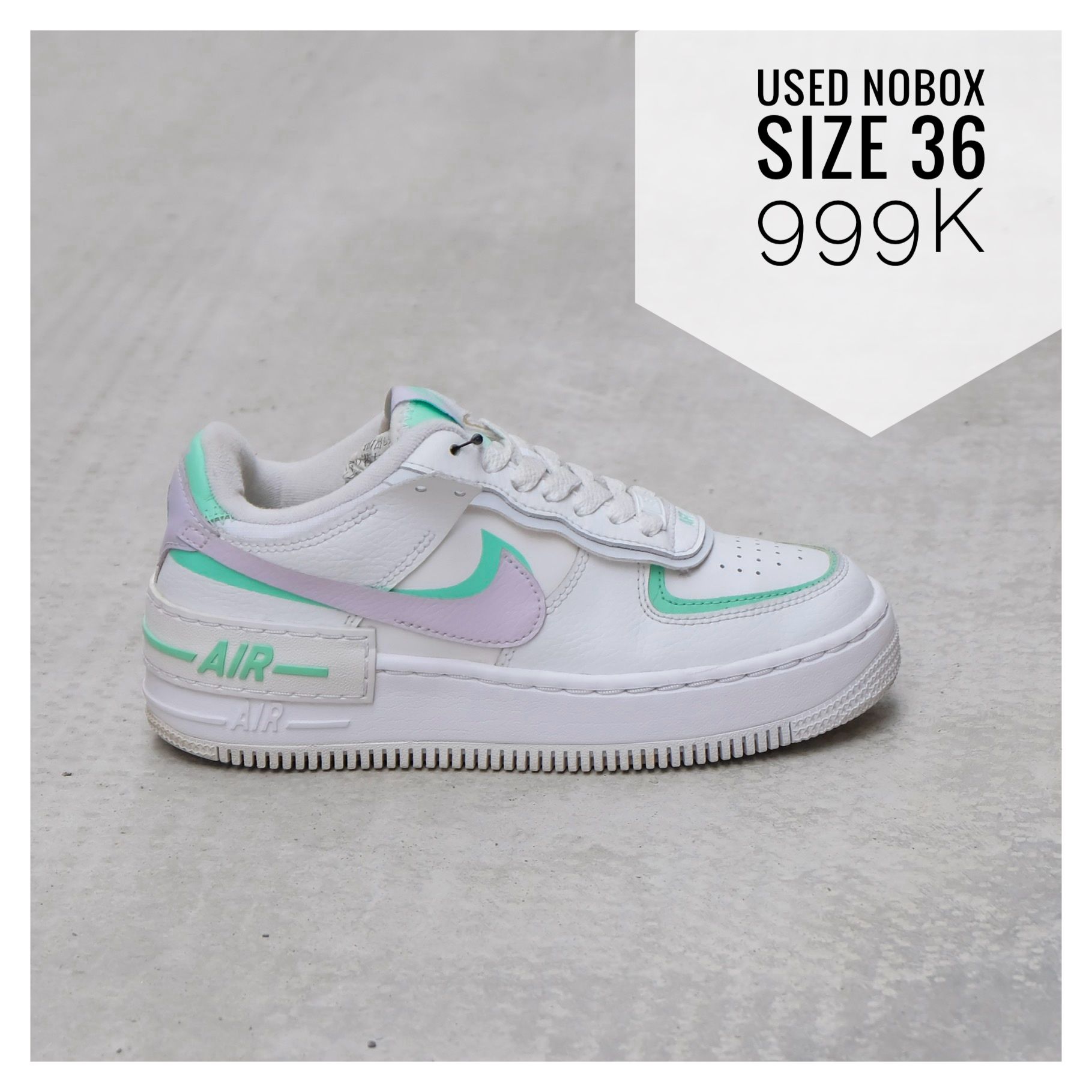 air force one nike 36