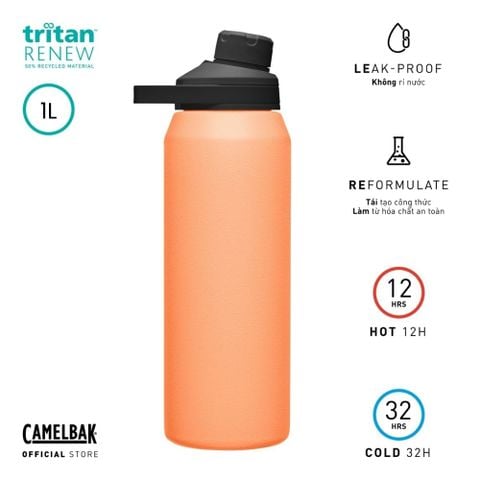  Bình Giữ Nhiệt Nóng Lạnh 1L | Chute Mag Water Bottle, Insulated SST 