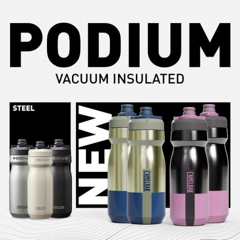  Bình Xe Đạp 530ml | Podium® Steel 