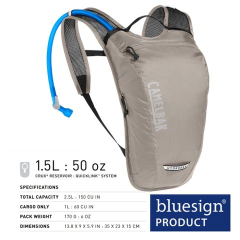  Áo Vest nước Hydroback Light | Đi kèm túi nước 1.5L 