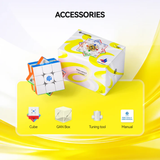  Đồ chơi Rubik GAN i carry 4 Frosted 3x3 