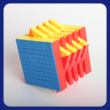  [Big Cube] Rubik 8/9/10/11/12/13 Stickerless MoYu MeiLong MFJS - Đồ Chơi Trí Tuệ- Zyo Rubik 