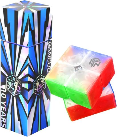 Rubik 2x2 GAN 251M Leap UV 10th Anniversary - ZyO Rubik 