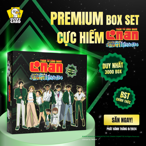 Conan Box Set | Hộp Quà Đặc Biệt | Thám Tử Lừng Danh Conan: Ngôi Sao 5 Cánh 1 Triệu Đô 
