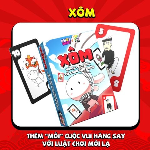  Sờ Náck - Combo Board Game Party Cực Vui Dành Cho Nhóm Bạn Và Gia Đình Từ Choidee x Thỏ Bảy Màu 